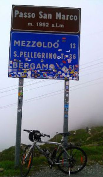 passo san marco in bici